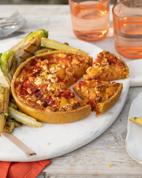 Veg-Packed Mediterranean Pepper & Feta