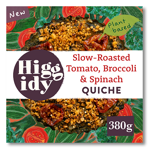 Slow-Roasted Tomato, Broccoli & Spinach Quiche | Higgidy