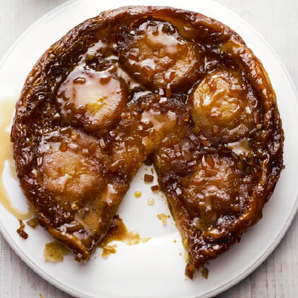 Apple and ginger tarte tatin featured