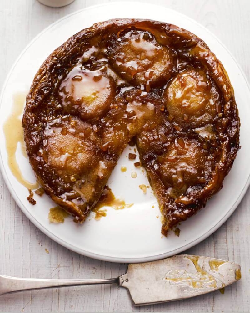 Apple and ginger tarte tatin mobile