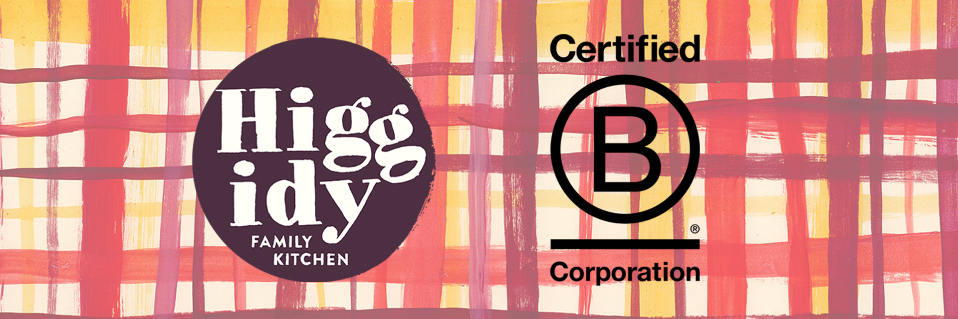 Banner Image of the Higgidy and B Corp logo together