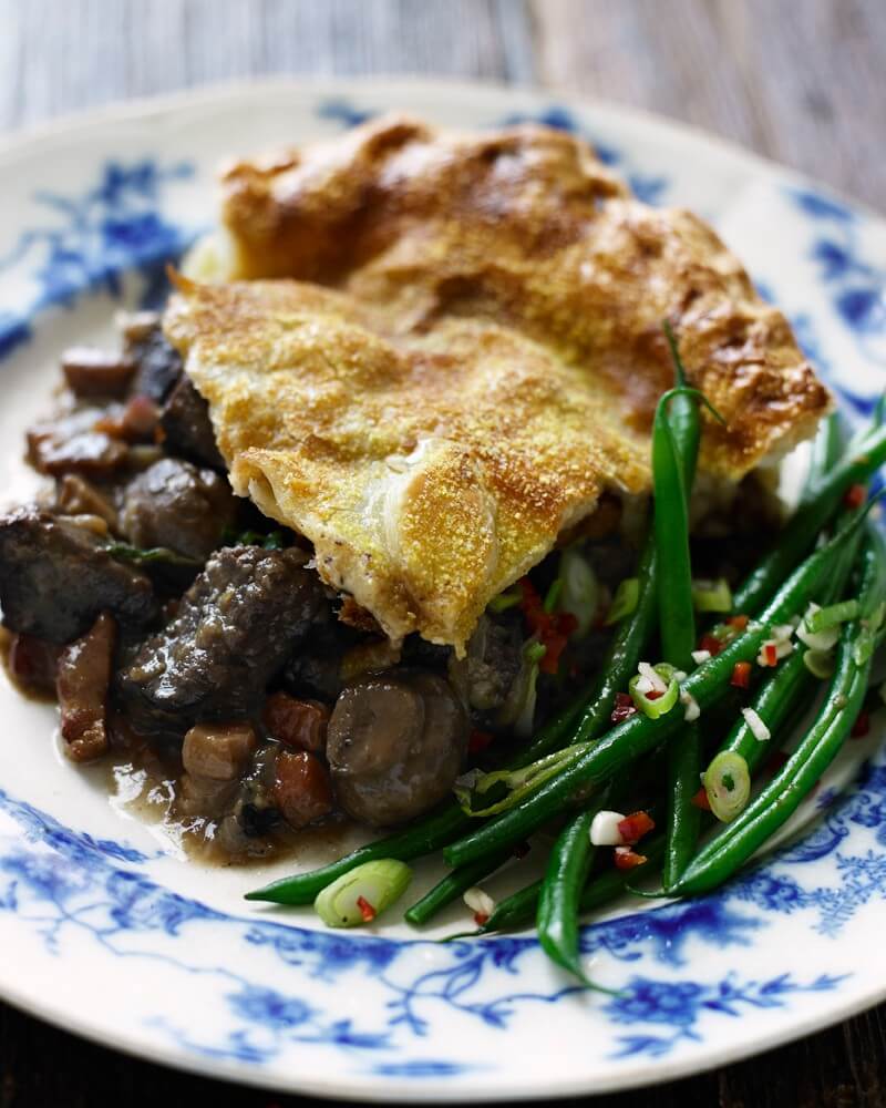 Beef Bourguignon Pie mobile