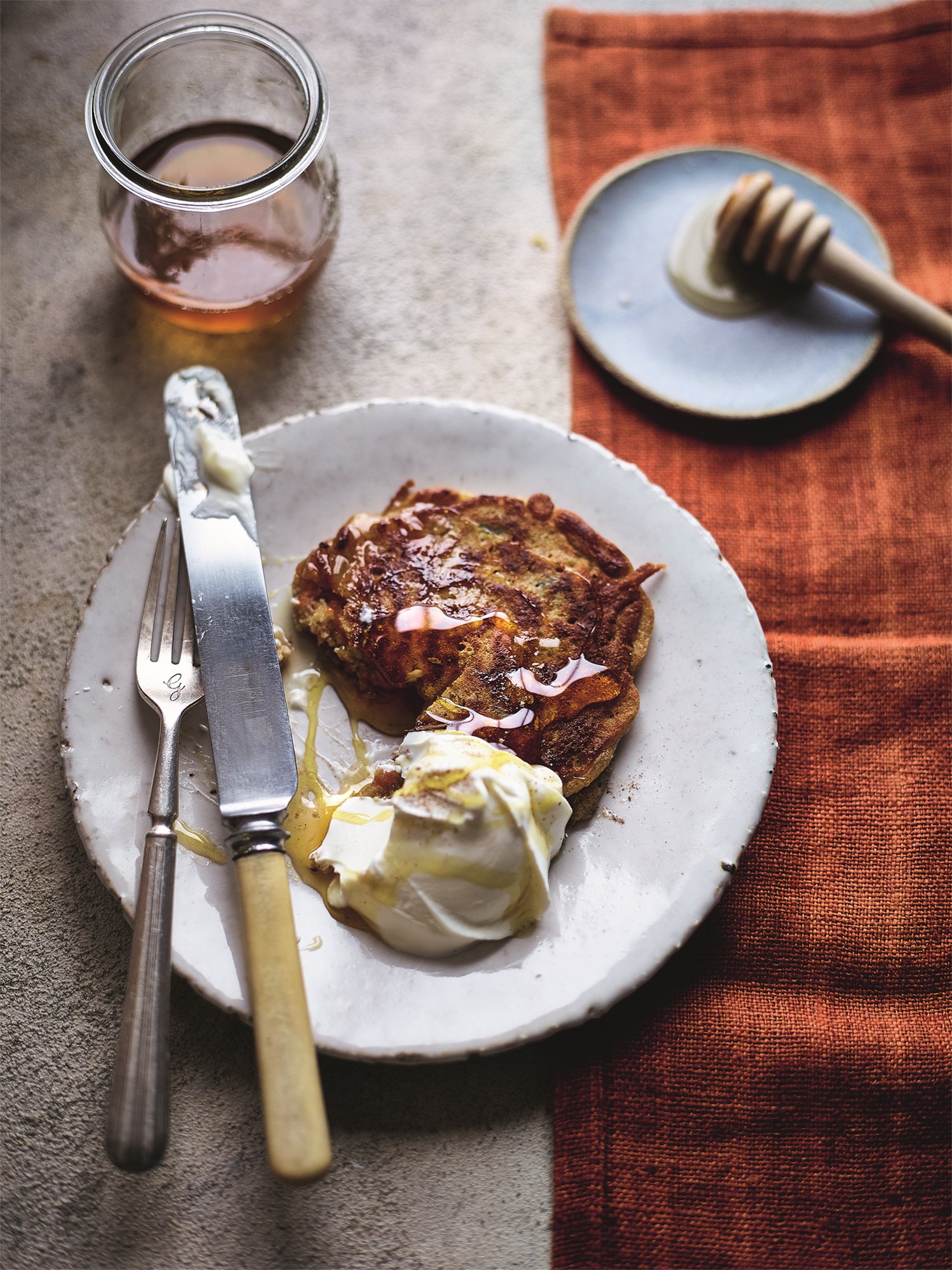 Carrot Cake Drop Scones from Higgidy's Veggie Cookbook