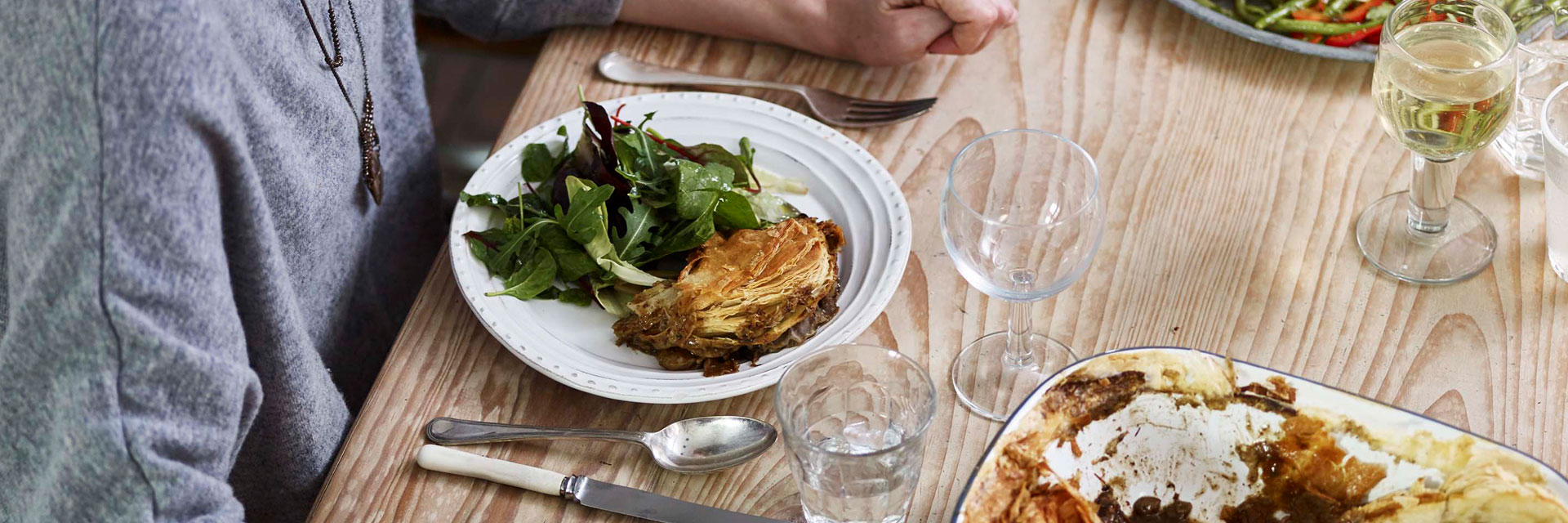 British Pie Week Shared Mealtimes