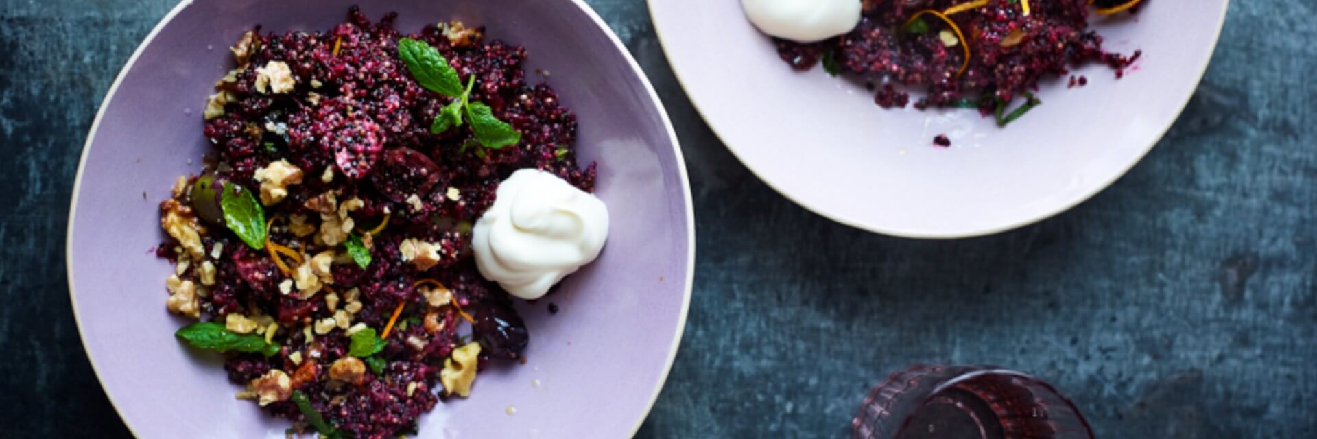 One pan beetroot quinoa