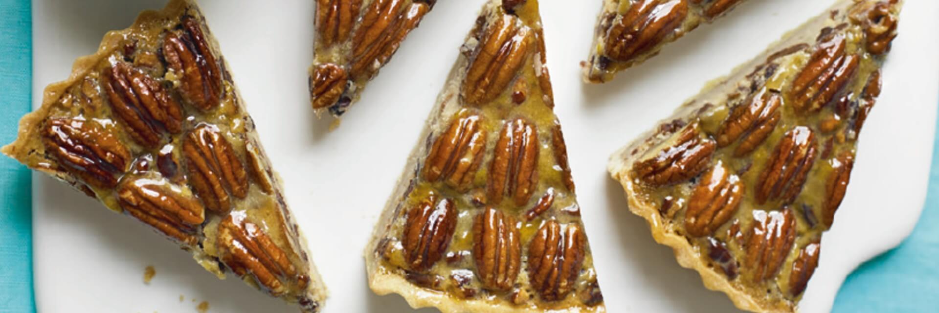 Pecan fudge pie banner