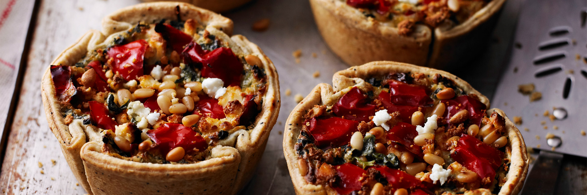 Spinach & Pine Nut Pie