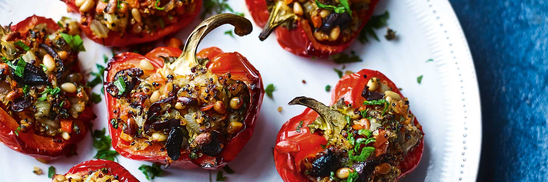 Quinoa-Stuffed Peppers