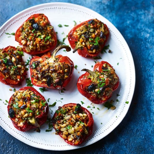 Quinoa-Stuffed Peppers