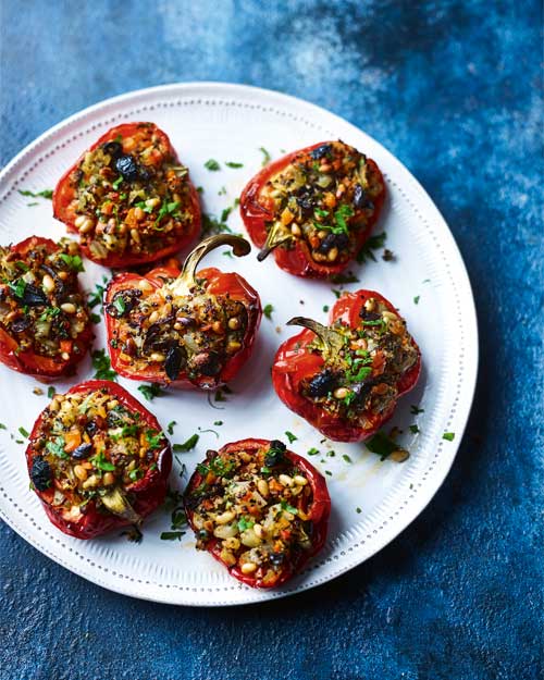 Quinoa-Stuffed Peppers