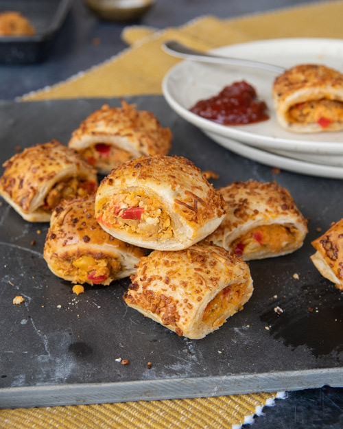 Red Pepper & Feta Rolls