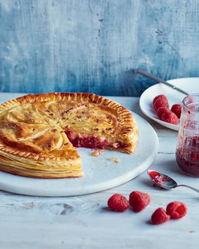 Raspberry Almond Pithivier mobile