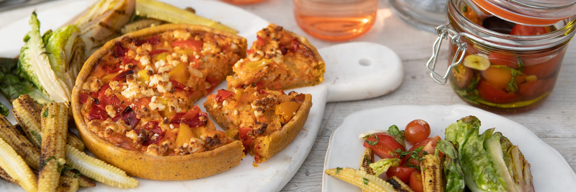 Veg-Packed Mediterranean Pepper & Feta