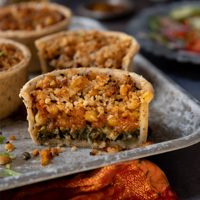 Chickpea Masala Pie