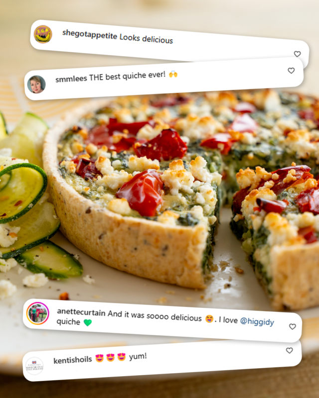 Don’t just take our word for it… 💬

We love hearing how much you’re enjoying our recipes, just like these lovely comments about our Spinach, Greek Feta & Roasted Red Pepper Quiche.

Be sure to pop one in your basket next time you're in @sainsburys, @tescofood, or @waitrose stores or online at @ocadouk.
